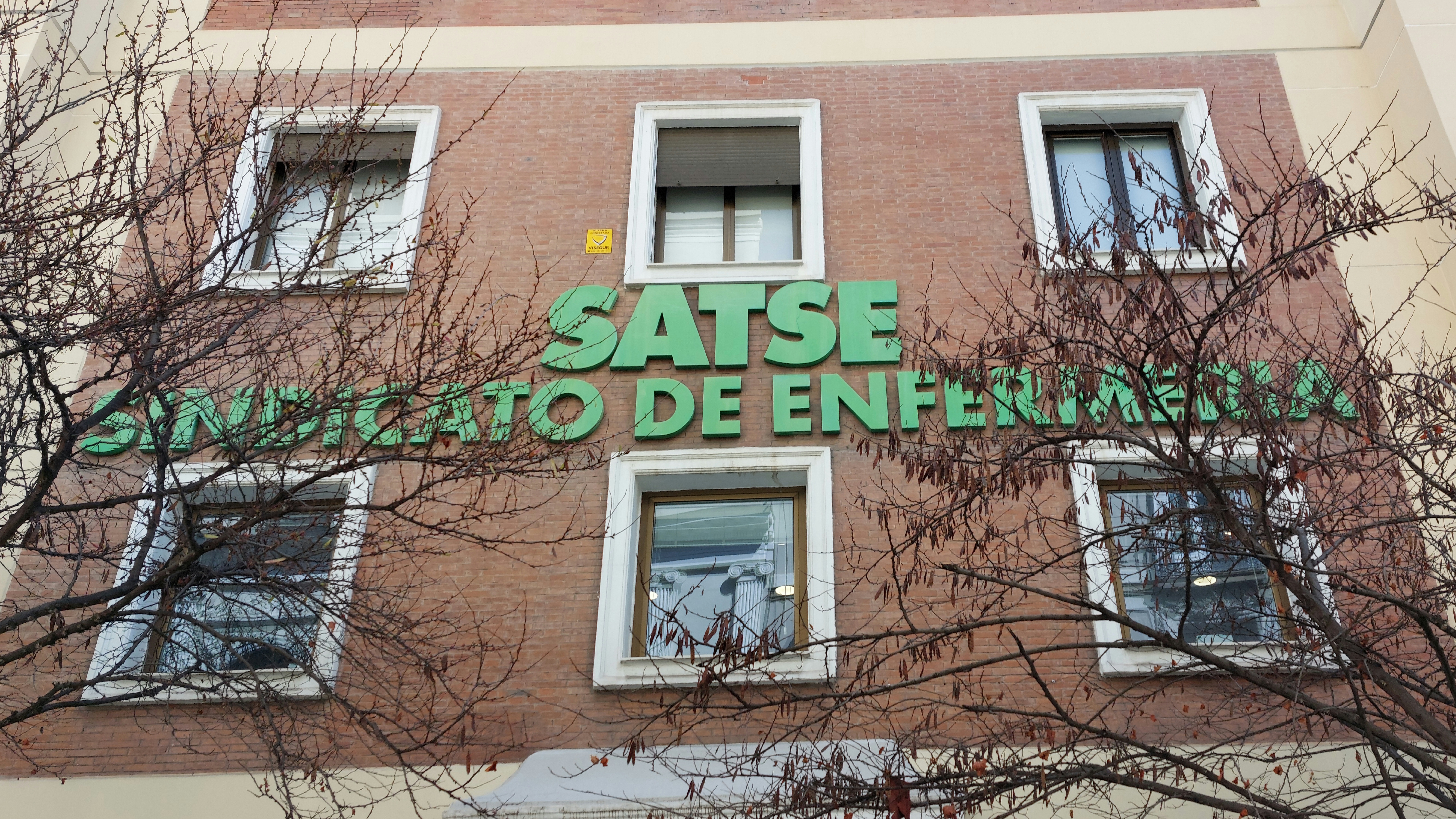 Fachada de la sede de SATSE